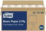 Tork 121206 Standard Papierwischt&uuml;cher wei&szlig; f&uuml;r M2 Wischtuch Spender mit
