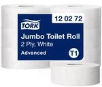 Tork 120272 Jumbo Toilettenpapier T1 Jumbo 6er Pack (6 x 1800 Blatt)