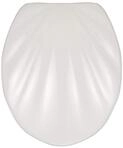 WENKO WC-Sitz Muschel, hygienischer Toilettensitz mit Absenkautomatik,...