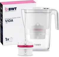BWT Wasserfilter Vida 2,6L Wei&szlig; inkl. 1 Magnesium Filterkartusche |...