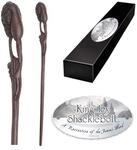 The Noble Collection Kingsley Shacklebolt Character Zauberstab, NN8286, Mehrfarbig