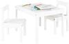 PINOLINO Kindersitzgruppe Sina, 3-teilig, aus Holz, 2 Stühle und 1 Tisch, für