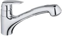 GROHE Eurodisc - Einhand-Sp&uuml;ltischbatterie (schwenkbarer Gussauslauf, flexible