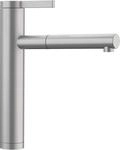 BLANCO LINEE-S | K&uuml;chenarmatur in Edelstahl seidenmatt | Hochdruck | Mit