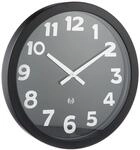 TFA Dostmann XL Funk-Wanduhr analog, 60.3506, mit Metallrahmen, gro&szlig;, modern, gut