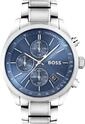 BOSS Herren 44mm Chronograph Quarzuhr Grand Prix Kollektion mit Blauem Zifferblatt