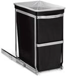simplehuman CW1124 30 Liter, ausziehbarer, M&uuml;lleimer K&uuml;che, Einbau...