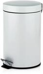 kela Kosmetikeimer 3L MONACO, Metall Tretm&uuml;lleimer Badzimmer, WC, K&uuml;che,