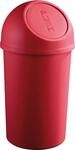 helit H2401225 - Push-Abfallbeh&auml;lter &bdquo;the flip 25L, rot
