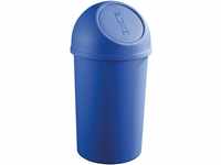 helit H2401334 - Push-Abfallbehälter „the flip 45L, blau