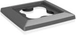 LECHUZA Rolluntersatz CUBICO 40 anthrazit metallic 13417
