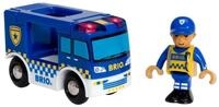 BRIO World Polizeiwagen mit Licht und Sound - Spielzeug ab 3 Jahre | BRIO
