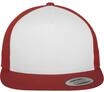 Flexfit Erwachsene M&uuml;tze Classic Trucker, Red/Wht, One Size, 6006W