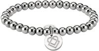LIEBESKIND Damen-Armband Edelstahl mattiert 17 cm