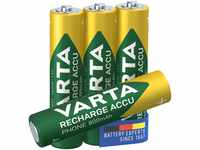 VARTA Batterien AAA, wiederaufladbar, 4 Stück, Recharge Accu Phone, Akku, 800...