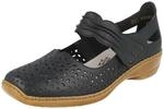 Rieker 41399, Damen Geschlossene Ballerinas, Blau (royal), 36 EU (3.5 UK)