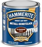 Hammerite Metallschutzlack Gl&auml;nzend, 3in1- Rostschutz, Braun, 2,5 L