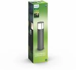 Philips Stock LED Outdoor Sockelleuchte (6 W), wetterfeste Wegeleuchte mit