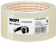 tesa NOPI Packband - vielseitiges Verpackungsband aus Polypropylen, ger&auml;uscharm