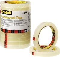 Scotch 5501966 Klebeband 550 (Polypropylenfolie, 19 mm x 66 m) 8 Rollen transparent
