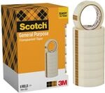 Scotch Transparentes Klebeband 508-8 Rollen - 19mm x 66m - Durchsichtiges