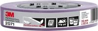 3M Pro Malerabdeckband 2071 - 1 Rolle, 24 mm x 50 m, Lila - f&uuml;r empfindliche
