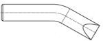 Weller Consumer T0054311299 Longlife L&ouml;tspitze 43112, Gebogen, Vernickelt &Oslash;...