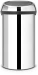 Brabantia 402609 Touch Bin Abfalleimer 60 l, Brilliant Steel