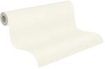 A.S. Cr&eacute;ation Vliestapete - Uni Tapete 306891 in Creme - einfarbige Wandtapete f&uuml;r