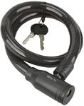 FISCHER 85848 Seilschloss, L&auml;nge: 180cm, schwarz, 12 mm