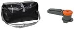 VAUDE Radtasche Top Case (PL), black, One Size, 124160100 & 12503 Haifischzahn,...