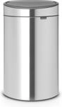 Brabantia 112867 Touch Bin New Recycle mit Zwei herausnehmbaren Kunststoffeins&auml;tzen,