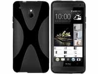 mumbi Hülle kompatibel mit HTC One M4 mini Handy Case Handyhülle, schwarz