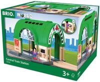 BRIO 33649 Gro&szlig;er Hauptbahnhof mit Ticketautomat
