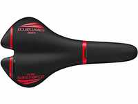 Selle San Marco Unisex – Erwachsene Aspide Racing Sättel, Black/red, L1