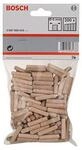 Bosch Accessories Professional geriffelte Holzd&uuml;bel (200 St&uuml;ck, &Oslash; 6 mm)