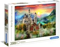 Clementoni 32559 Neuschwanstein &ndash; Puzzle 2000 Teile ab 9 Jahren, buntes