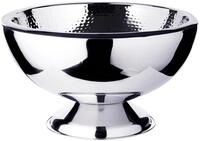 EDZARD Champagnerk&uuml;hler Cadiz (&Oslash;43 cm, H 24 cm), Edelstahl innen geh&auml;mmert