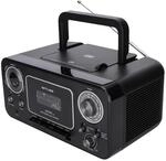 Muse Retro Kassettenrekorder mit Aufnahme-Funktion, Batteriebetrieb m&ouml;glich