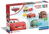 Clementoni 20804 Supercolor Cars &ndash; Puzzle 3 + 6 + 9 + 12 Teile ab 2 Jahren,...