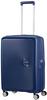 American Tourister Soundbox - Spinner S Erweiterbar Handgepäck, 55 cm, 41 L, Blau