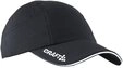 Craft Unisex Schildkappe Running Cap Kappe, Schwarz, Einheitsgr&ouml;&szlig;e EU