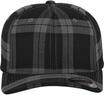 Flexfit M&uuml;tze Tartan Plaid, blk/Gry, S/M, 6197