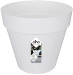 elho loft urban rund 70cm Blumentopf - Weiss | &Oslash; 69 x H 62.5 cm
