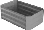 Siena Garden Hochbeet, ohne Boden, 120x90x30cm, grau, 557075