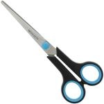 Westcott E-30271 00 Easy Grip Schere, Kunststoffgriff, 17,5 cm, schwarz/blau, 1