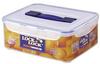 LocknLock PP Classic Aufbewahrungsbox mit Griff und Gitter, 4,8 L, 295 x 230 x 106