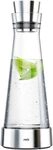 Emsa 514233 Flow Slim Glaskaraffe | mit Kühlelement, Glas | Elegantes Design | 1 Emsa 514233 Flow Slim Glaskaraffe | mit Kühlelement, Glas | Elegantes Design | 1