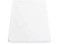 BLANCO Schneidbrett aus wertigem Kunststoff in weiß | 540 x 260 mm