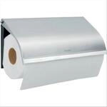 Brabantia 313868 K&uuml;chenrollenhalter, wandh&auml;ngend (bis zu 220 mm), Matter Stahl
